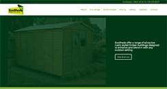 Desktop Screenshot of ecosheds.co.nz